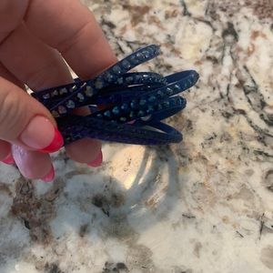 Swarovski wrap bracelet.